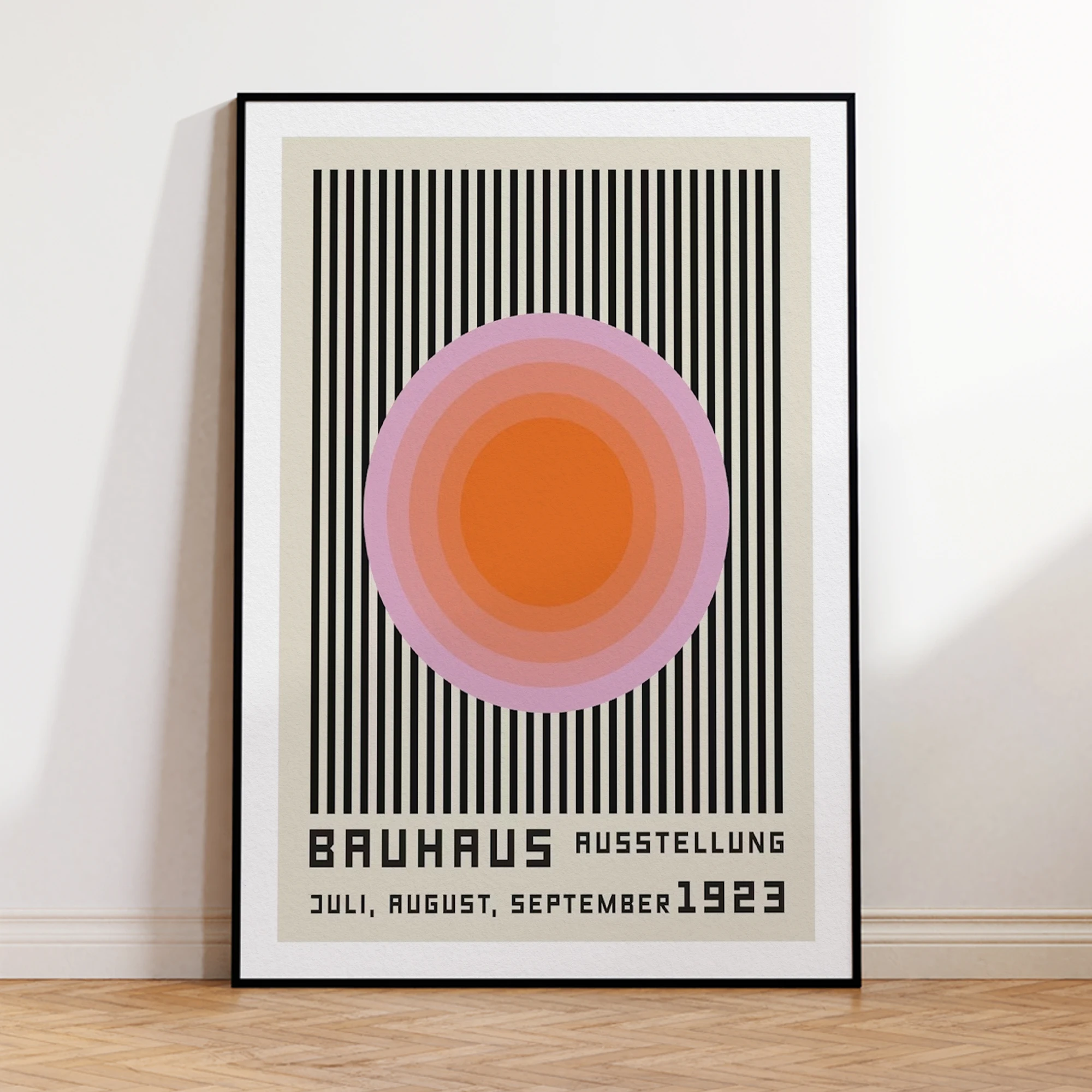 Bauhaus Exhibition July August September 1923 Wall Art Prints Canvas Painting Poster Picture For Living BedRoom Home Decor