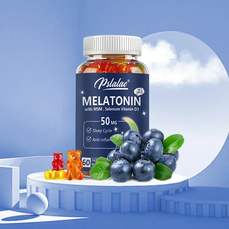 

Мелатониновые жевательные конфеты 50 мг — помогает поддерживать глубокий сон, витамин на сон, способствует быстро спать