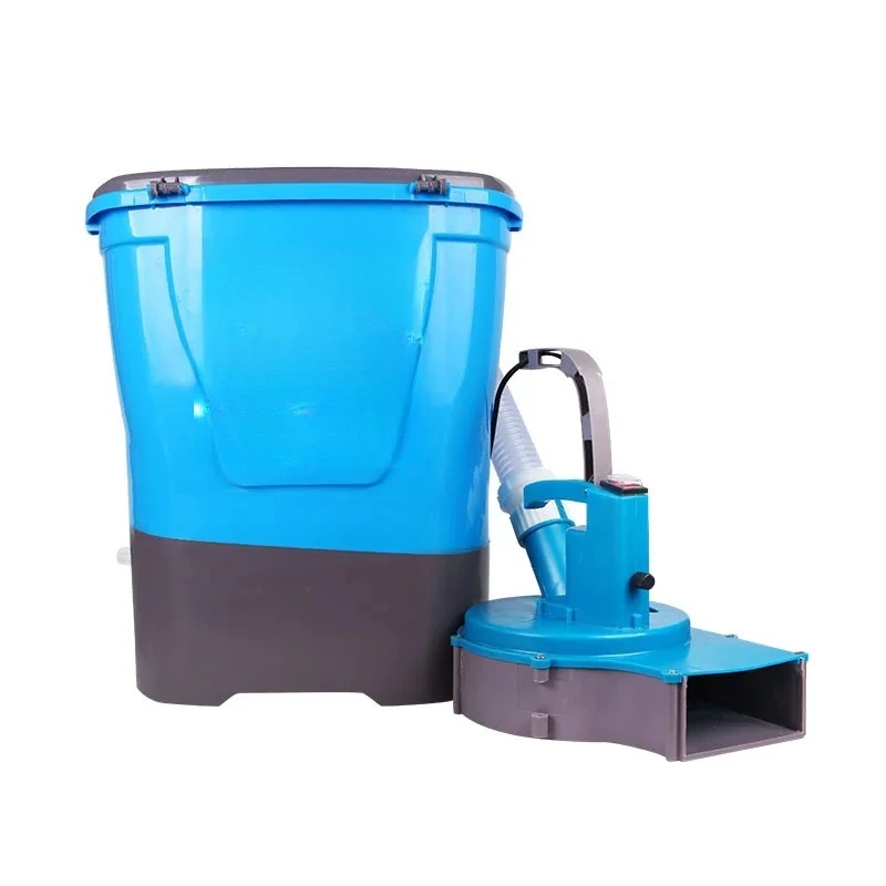 Electric Fertilizer Spreader Backpack-Style Agricultural Fertilizer Spreader Multifunctional Livestock Feeding M achine