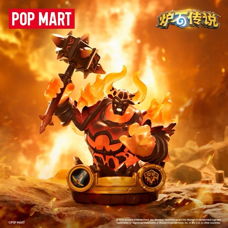 

Original POPMART Hearthstone Tavern Legend Series Figurine Blind Box Toys Kawaii Anime Action Figure Surprise Christmas Gifts