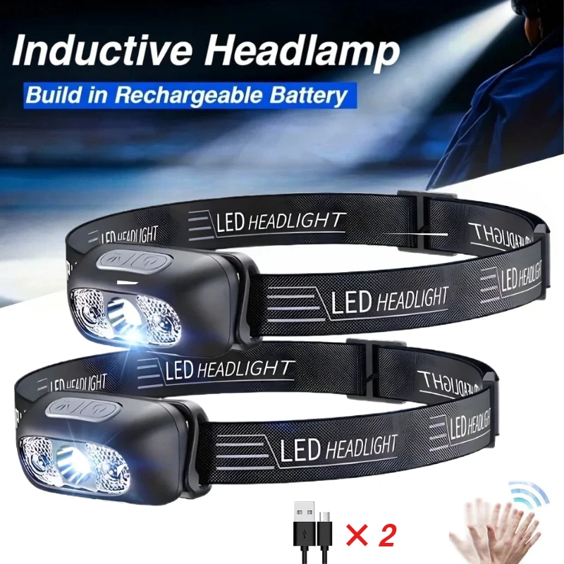 Linterna Frontal LED de Alta Potencia