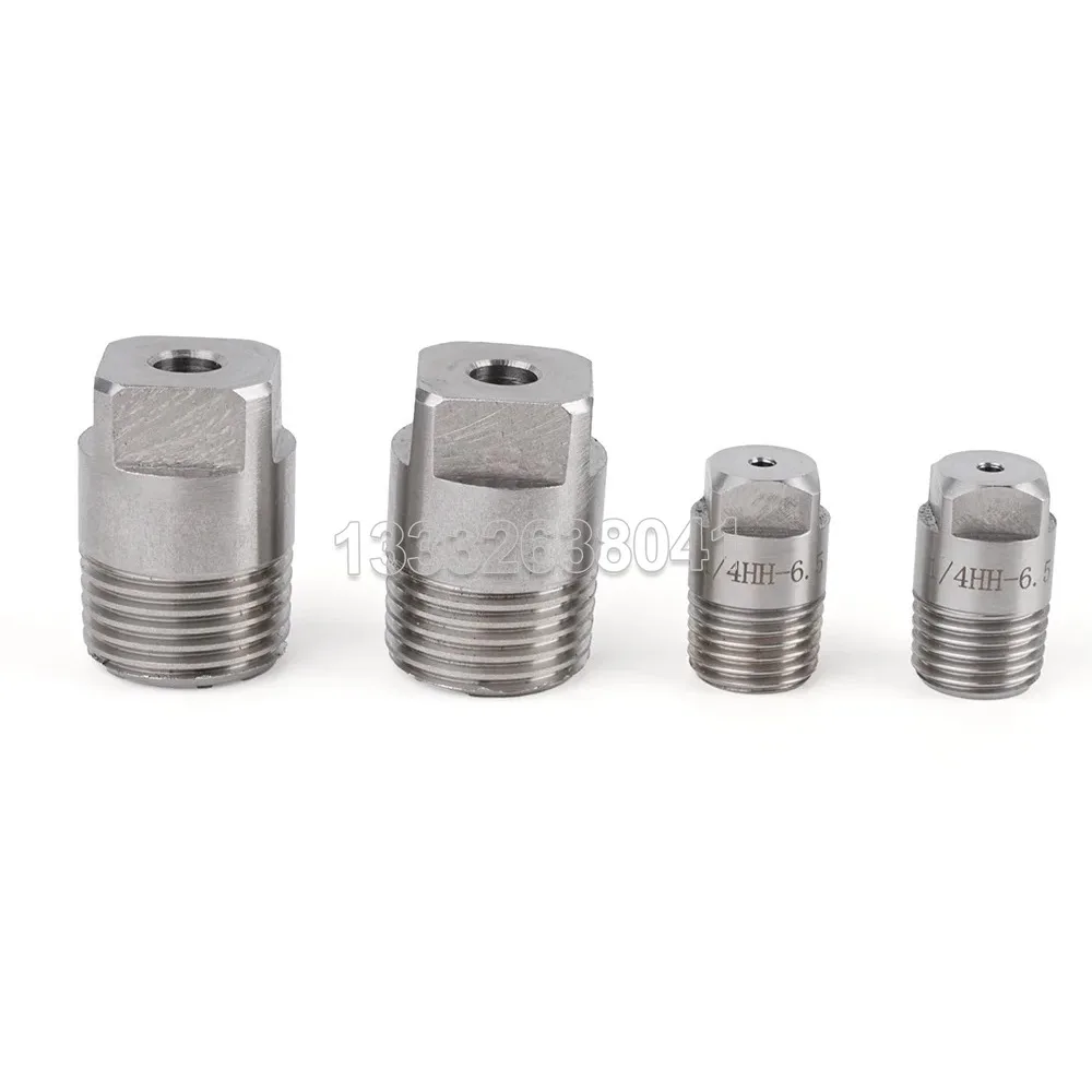 Discount SS HH Solid Conical Atomizing Nozzle for High and Low Pressure Humidification Cooling Dust Removal Cleaning 40°-100°