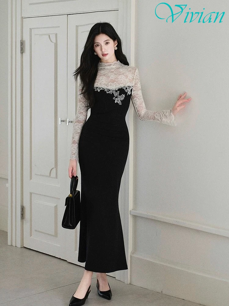 

Customized Mermaid Crew Neck Elegant Graceful Evening Dress Classic Delicate Celebrity Gowns Modern High Quality Party Dress