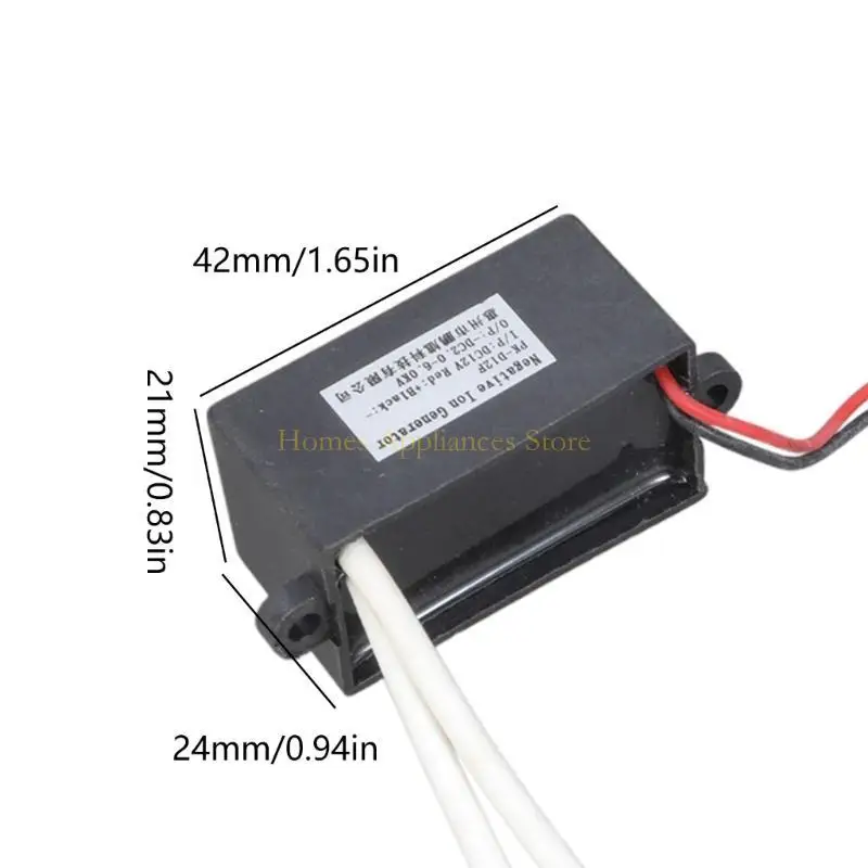 D0AB Отрицательный ионный генератор -генератор анион ионизатор модуль воздух витамин автомобиль Домашний Удаление пыли