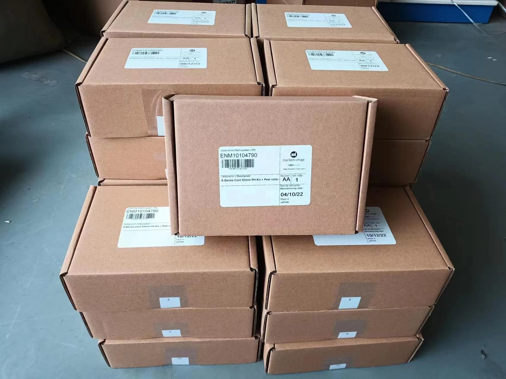 TS408554 107mmプリントヘッド 熱転写オーバープリンター プリントヘッド 32mm 53mm 107mm LINXプリンターヘッド