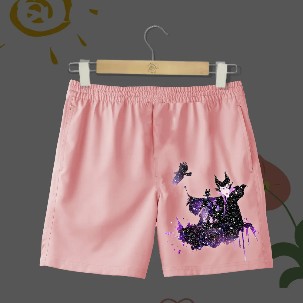 New Summer Fun Multi Color Quick Drying Beach Pants Children's Pure Cotton Shorts Animation Characters for Boys and Girls