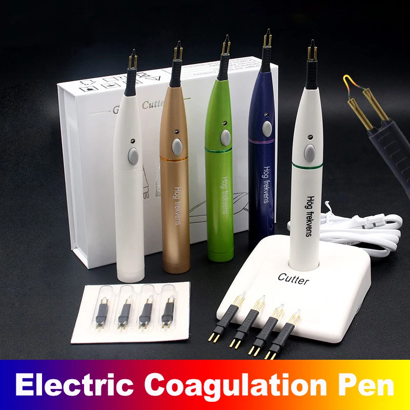 Electric Coagulation Pen Cautery Pen Veterinary Use Gutta Cutter Hemostatic Device Surgery Instrument