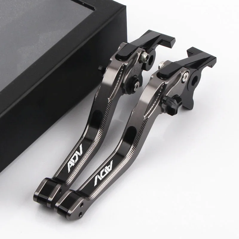 For Honda ADV150 ADV350 ADV 150/350 New High Quality Motorcycle Accessories 3D CNC Adjustable Brake Clutch Lever LOGO ADV