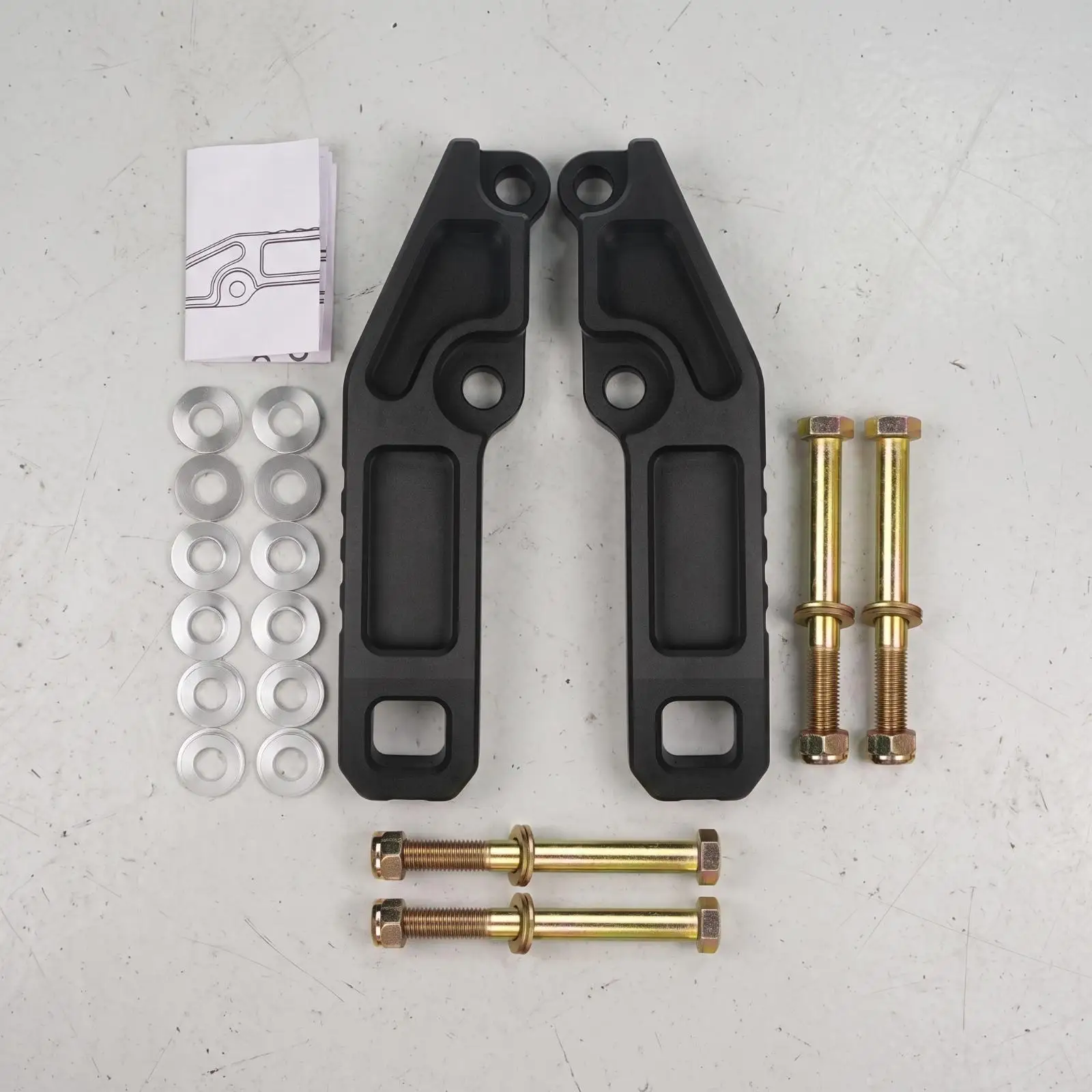 Premium Aluminum Tow Hook Adapter for Full Size Japanese Trucks 2024-2026 with Mounting Hardware Kit