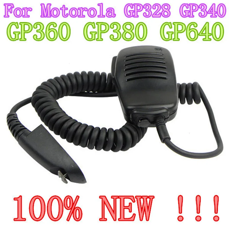 NEW Handheld Speaker Mic for Radio Walkie Talkie Motorola GP328 GP340 GP360 GP650 Two Way Radio