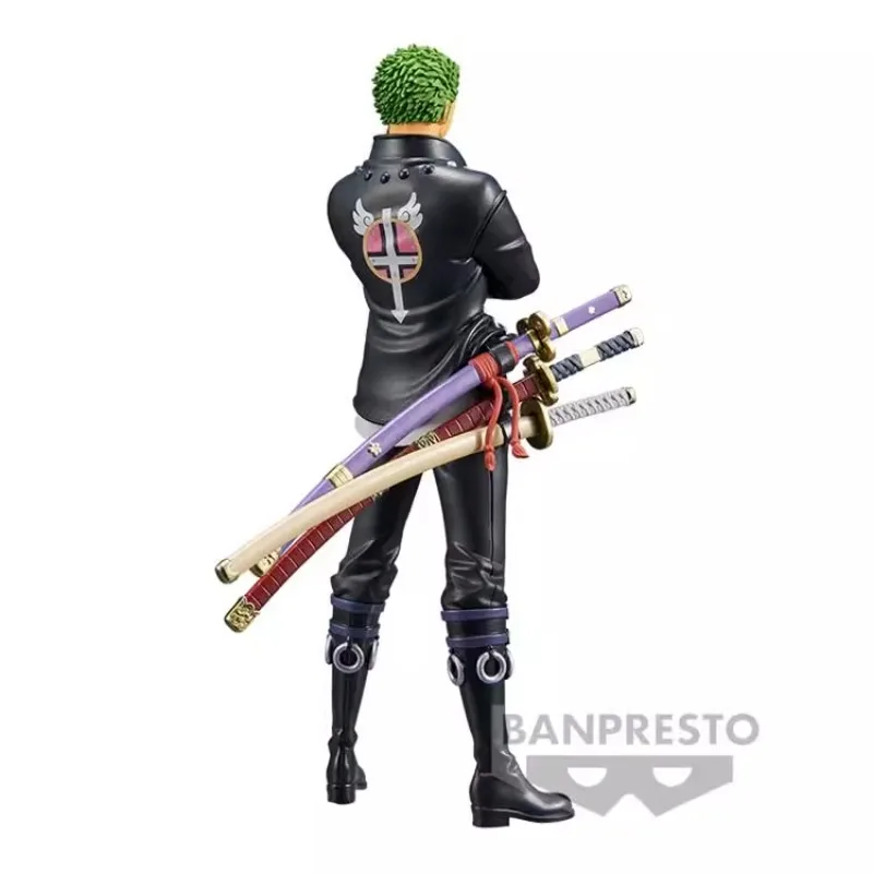 Bandai Original One Piece Anime Modell DXF Vol.3 Roronoa Zoro Action Figur Spielzeug Sammeln Ornamente Geschenke für Kinder