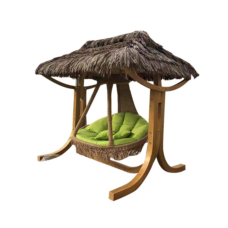 

Outdoor Swing South East Asia Swing Rocking Chair Balcony Courtyard Solid Wood