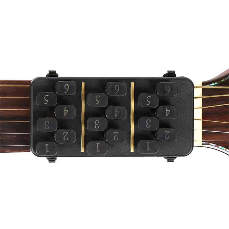 Guitar Chord Trainer with 18 Buttons Guitar Learning Aid Tool for People Whose Fingers Hurt From Guitar Strings