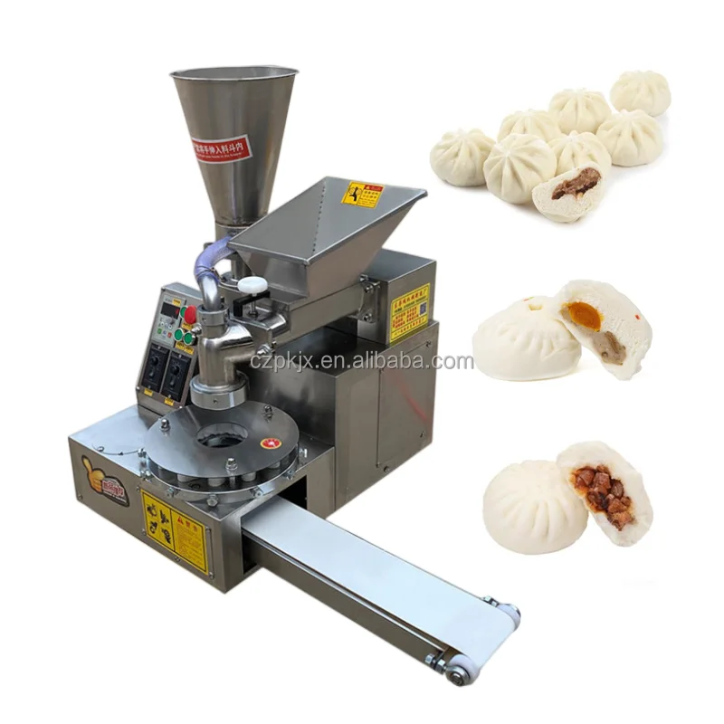 Wholesale Price Small Steamed Bun Machine Automatic Dumpling Momo Making Machine Steamed Stuffed Bun Baozi Filling Machine