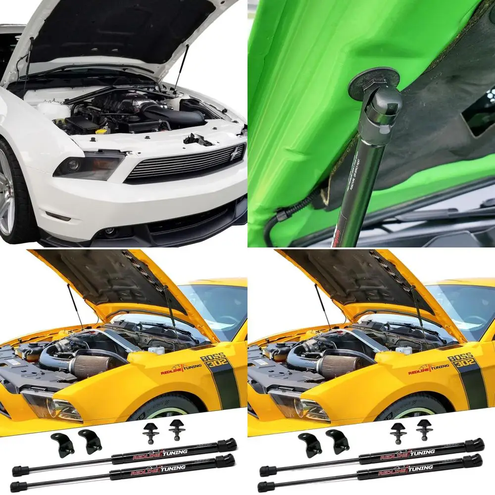 

Комплект стоек QuickLIFT Plus для Ford Mustang 2005-2014 гг. с полностью черными болтами капота