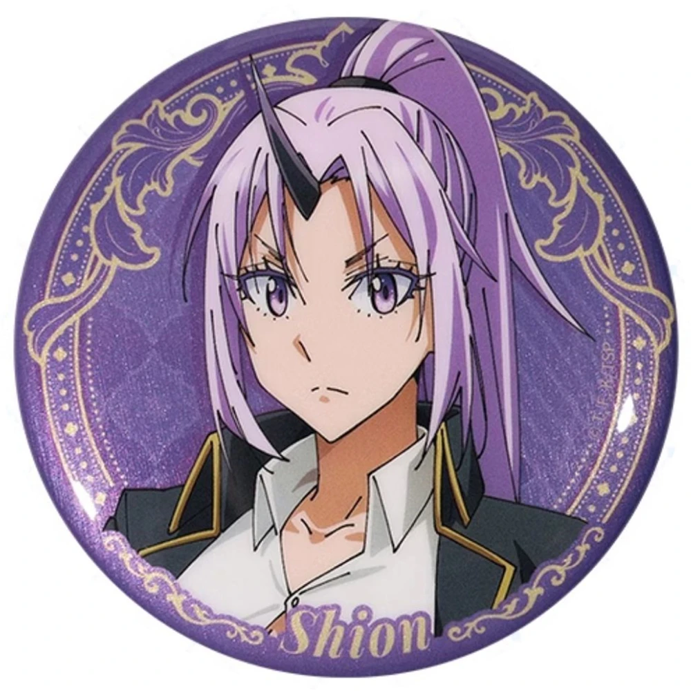 58 mm Anime That Time I Got Reincarnated as a Slime TTIGRAAS ‌   Benimaru Cosplay KOSTÜM Abzeichen Pin SPTE Weißblech Brosche ﻿   Requisite Gilf