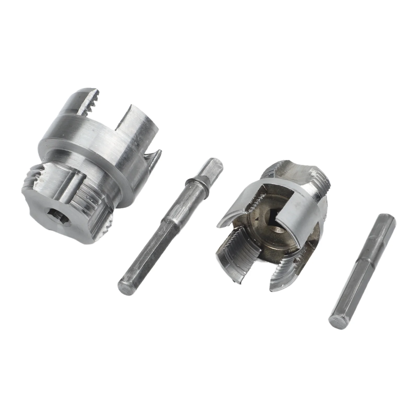 5PCS Pipe Internal, External Thread Machining Tool Kit 1/2 Inch, 3/4 Inch And 1 Inch Quick-Change Design Accessories