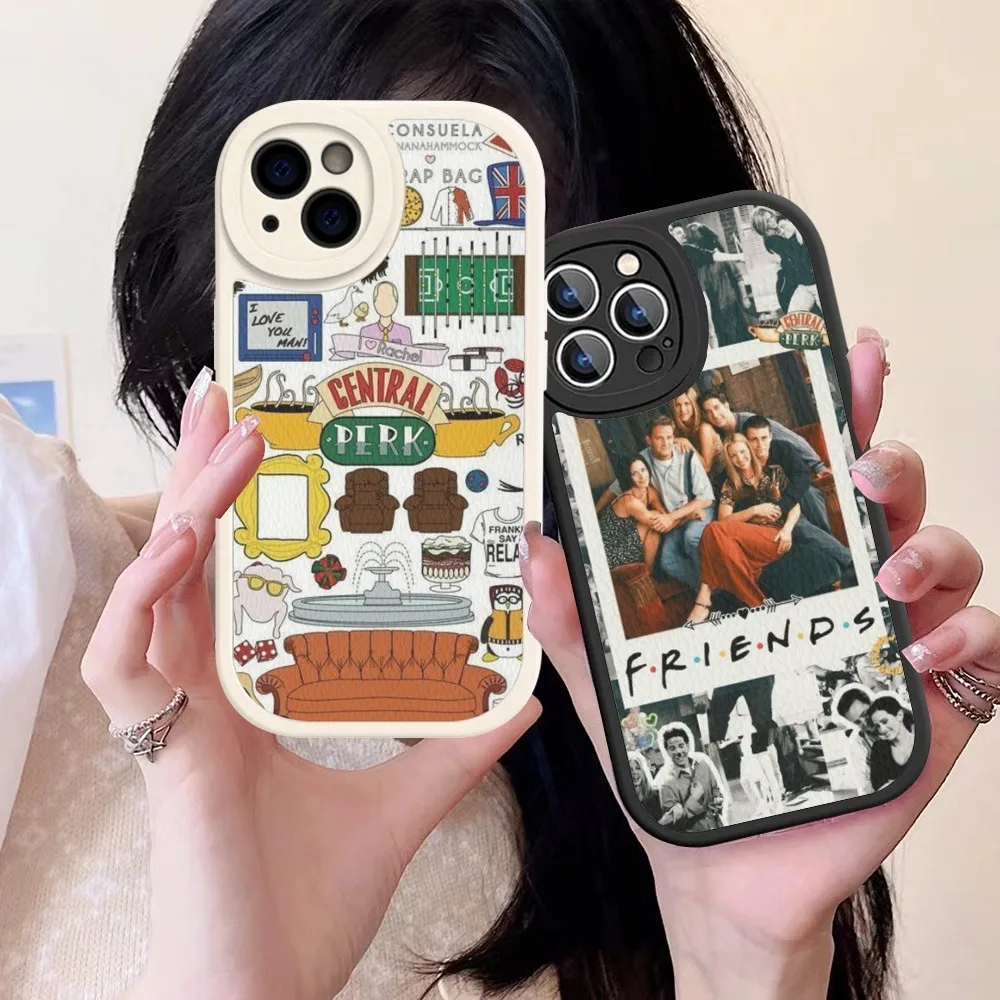 

Central Perk Coffee Friends Tv Show Phone Case Hard Leather For IPhone 14 13 12 Mini 11 14 Pro Max Xs X Xr 7 8 Plus Fundas