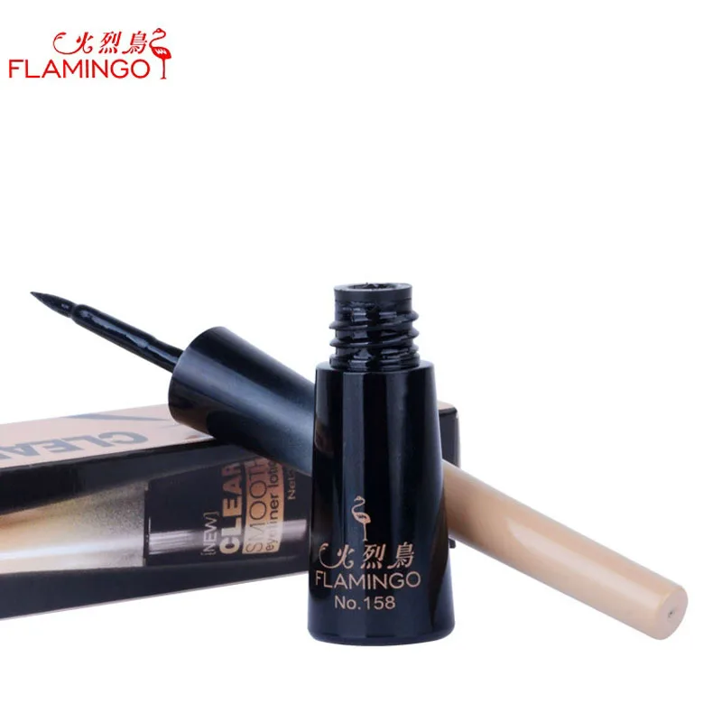 3,5 ml Flamingo Clear Smooth Eyeliner Lotion Einzigartiges wasserfestes, schnell trocknendes Make-up, flüssiges, dickes Eyeliner-Make-up