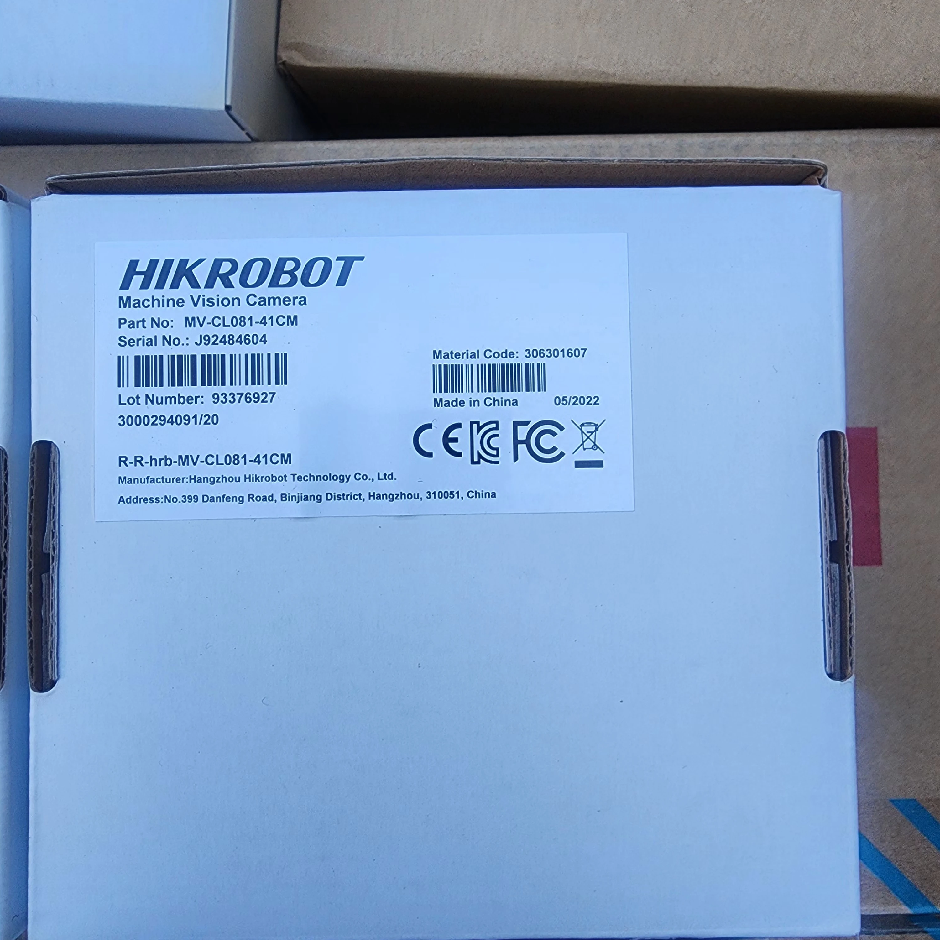 

Best Quality MV-CL081-41CM Industrial with One Year Warranty Negotiable