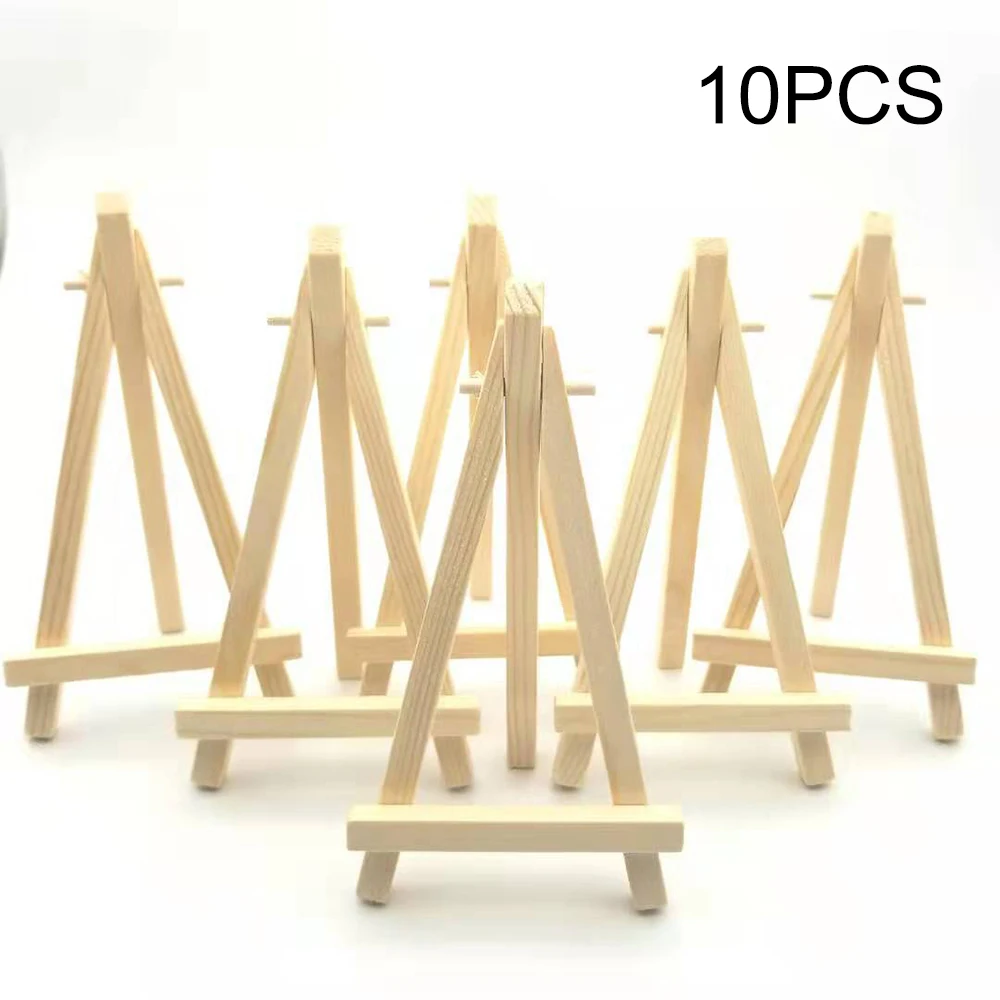 Chevalet de bureau 10 pièces, Mini présentoir, trépied pour téléphone portable et tablette, Mini présentoir pliable