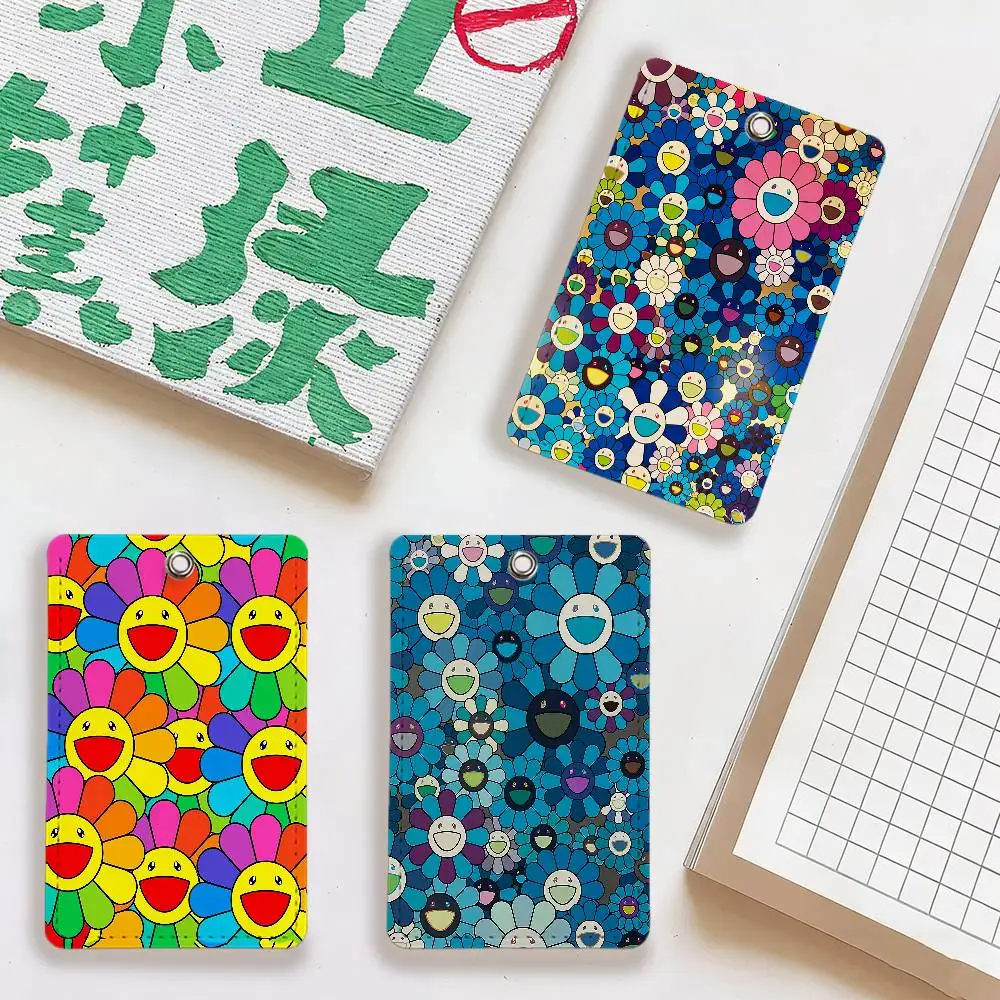 

ART T-Takashi M-Murakami Card Holder Credit Card & ID Organizer, Cute Wallet, Everyday Accessory, Playful Accessory