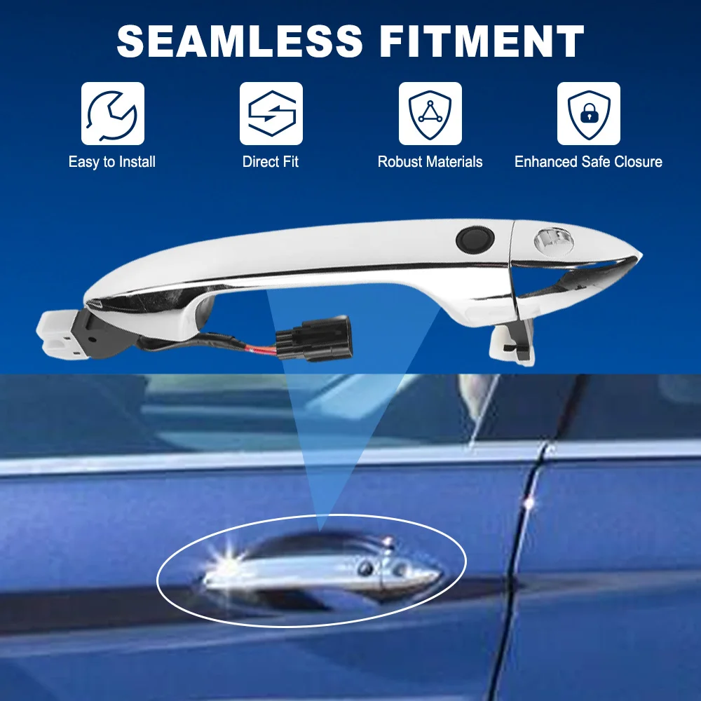 

Передняя левая/правая внешняя ручка двери автомобиля для Honda Accord Sedan Coupe 2013-2017 Pilot 2015-2021 72184T2AA01, 72181T2AB71