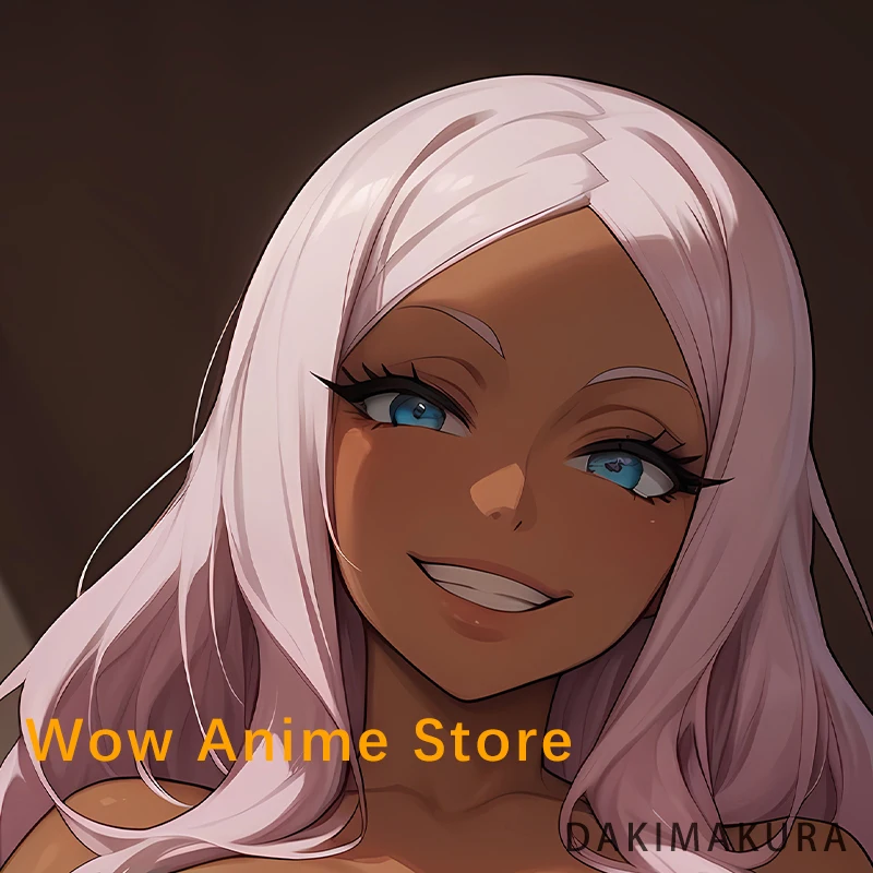 غطاء وسادة الأميرة هيبانا فوتا أنيمي غطاء وسادة مطبوع على الوجهين Dakimakura وسادة للجسم بالحجم الطبيعي