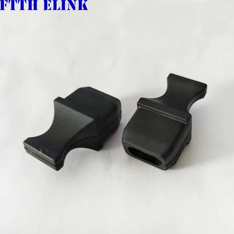SFP dust cap for SFP transcever switch port black silicone ftth protective plug free shipping ELINK 100pcs