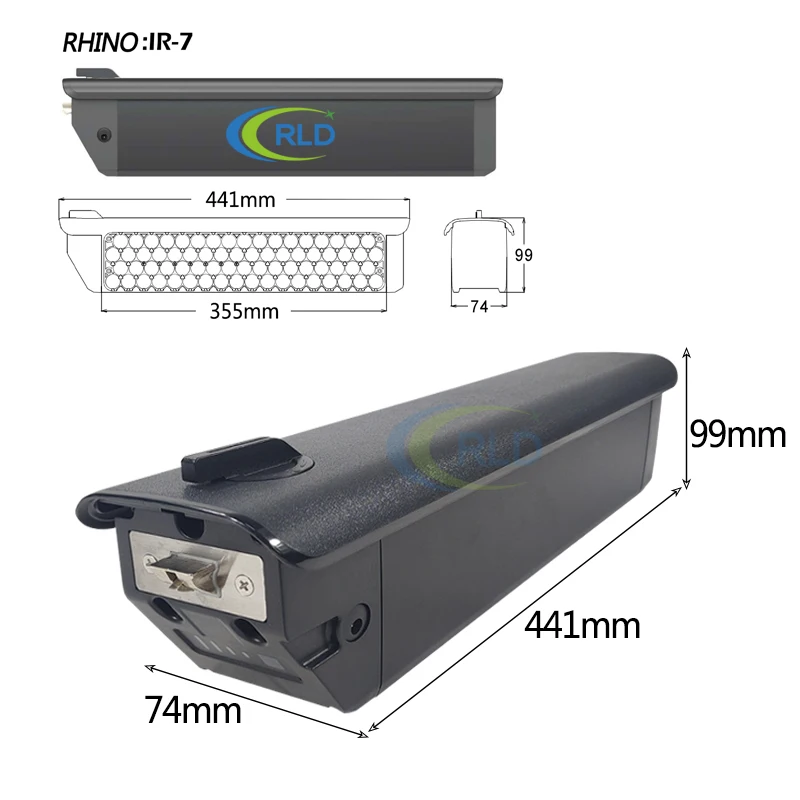 36V Rhino Reention E-bike Battery 48V 24.5Ah 16Ah 22.4Ah 17.5Ah for Himo LIGHTNING C26 Max Gio Storm Ride 1Up 700 Series Battery