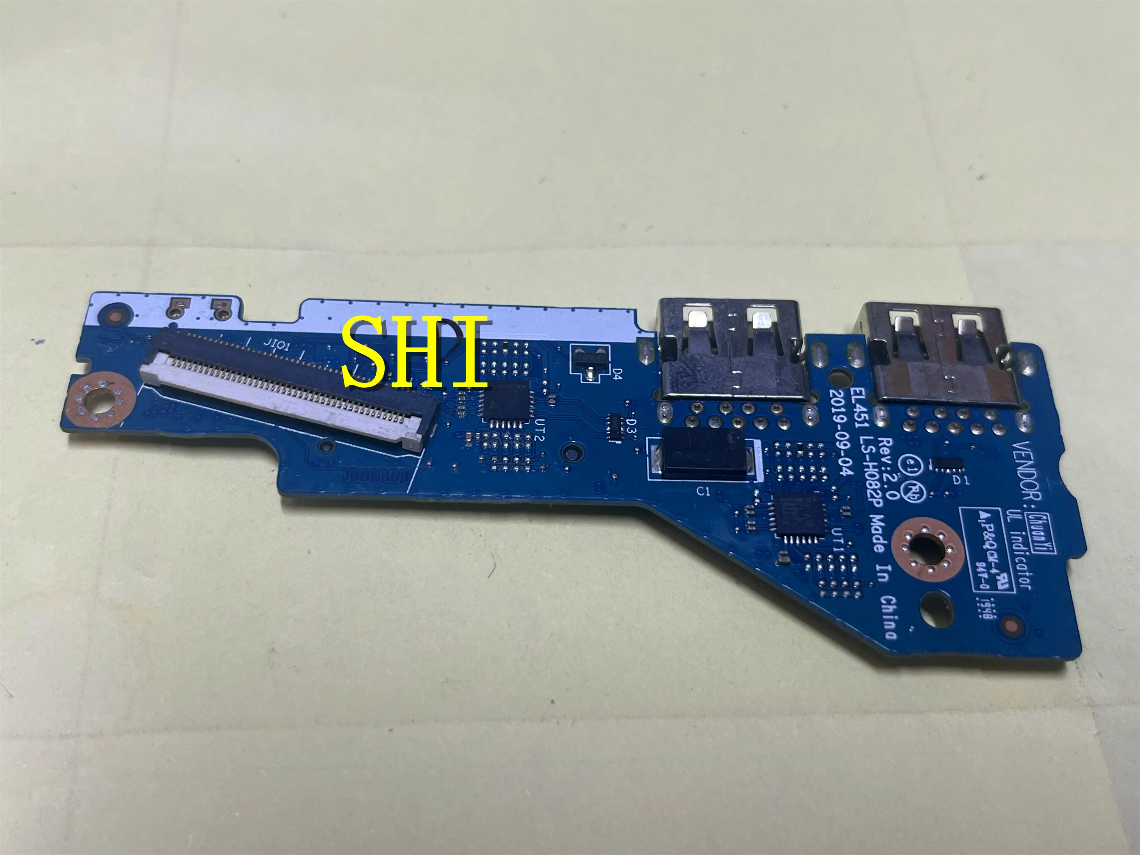 LS-H082P For Lenovo IdeaPad S540-14IWL S540-14API laptop USB SD Card Reader Power Button Board EL451 2.0 Test OK Free shipping