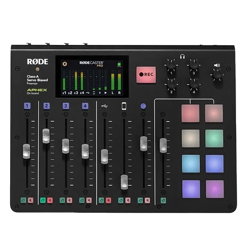 

Профессиональный микшер Rode Caster Pro, многоканальная внешняя звуковая карта, микшер для записи песен Live K, звуковая консоль