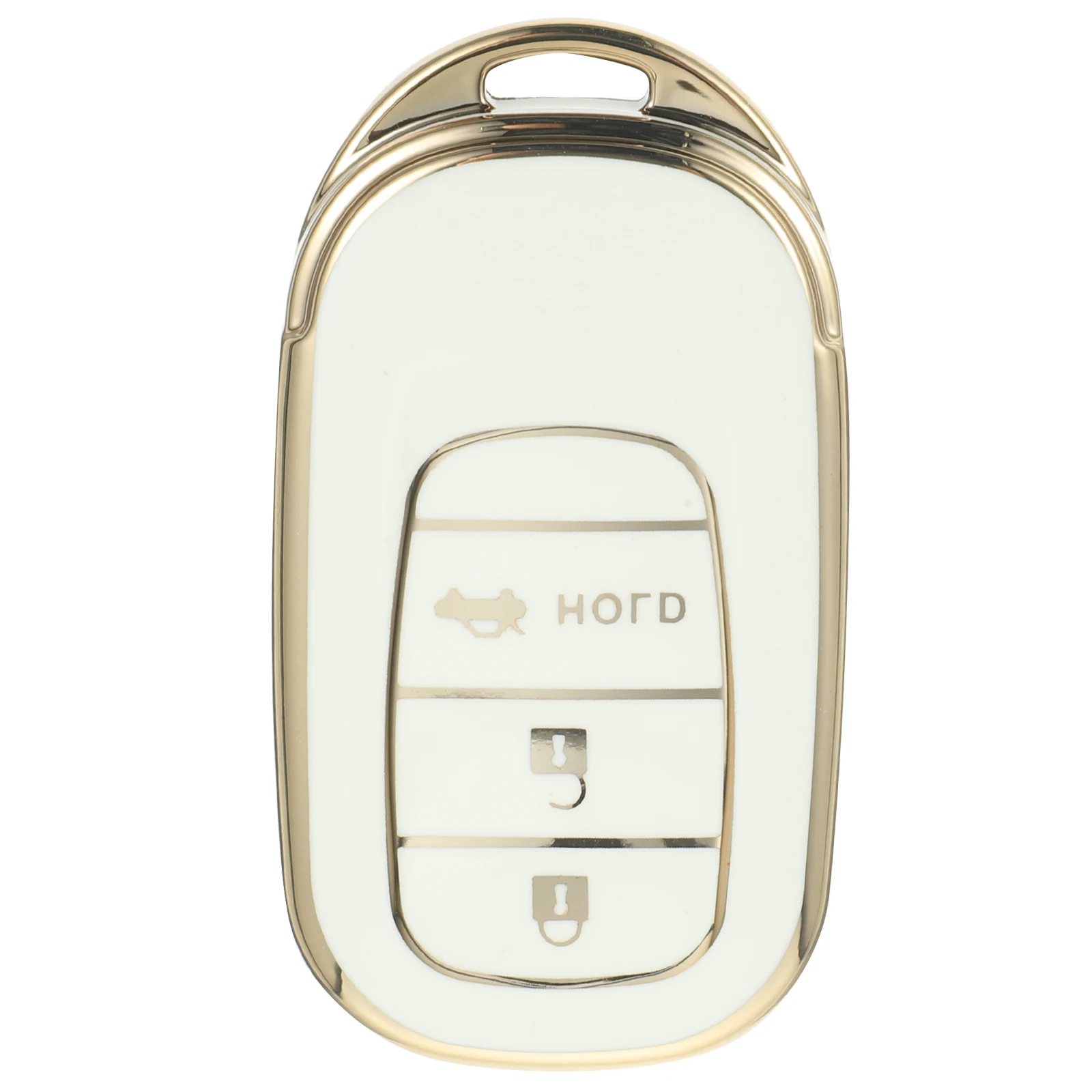 

Civic 11th Gen White 3 Key G11J3 Car Key Cover Fob Case Protector TPU Metal Durable Full Coverage Remote Control Keychains