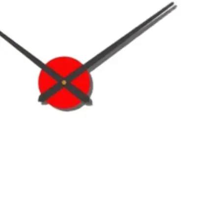 Contemporary 3D Wall Clock with Mirror Art Detailing for DIY Home Decoration in Living Room Bedroom and Office Environments