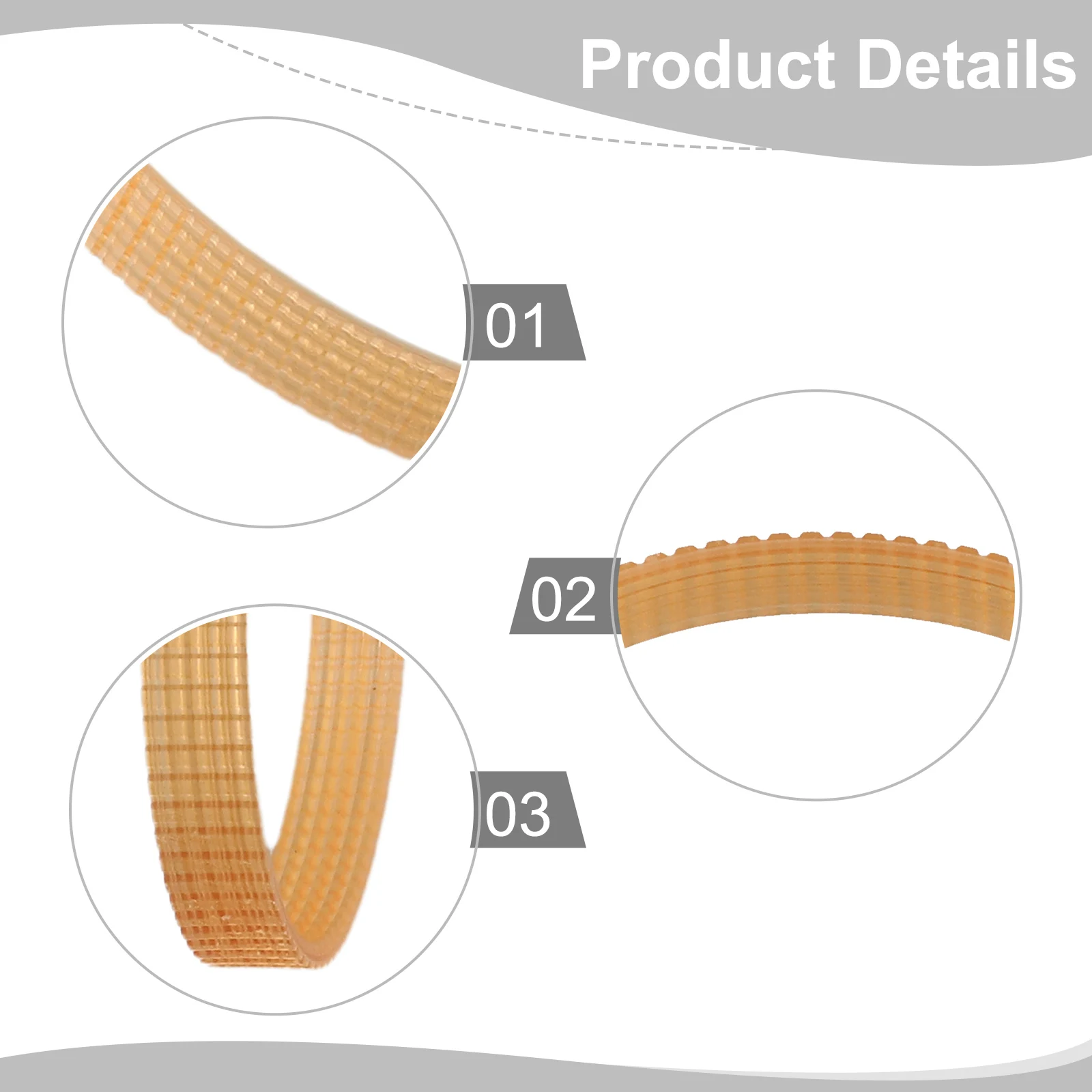 

1 шт. Приводной ремень для строгального станка, высококачественная неоригинальная запчасть для электроинструментов, практичная замена