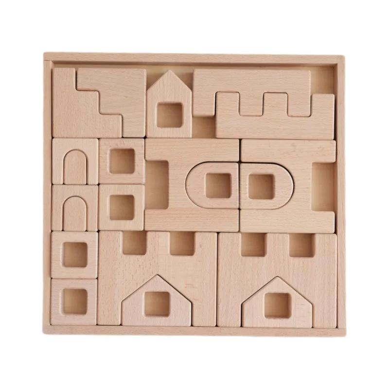 

Игровой набор «Замок»: развивающая головоломка для детей, сенсорные цветные блоки, игрушка для детского сада