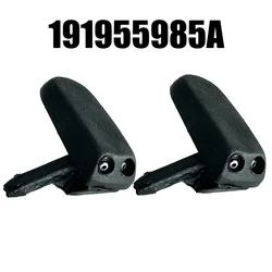 2Pcs Plastic Front Windshield Washer Jet Nozzle For T4 For GOLF 191955985A High Quality Car Accessories