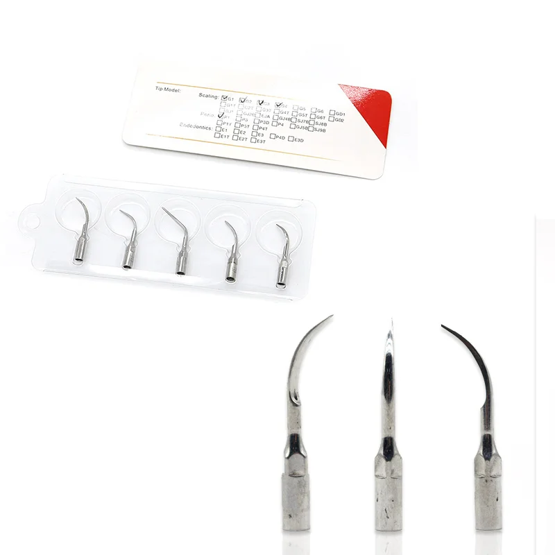 

Dental Ultrasonic Scaler Periodontal Scaling Tip P1 G1 G2 G3 G4 Fit EMS UDS