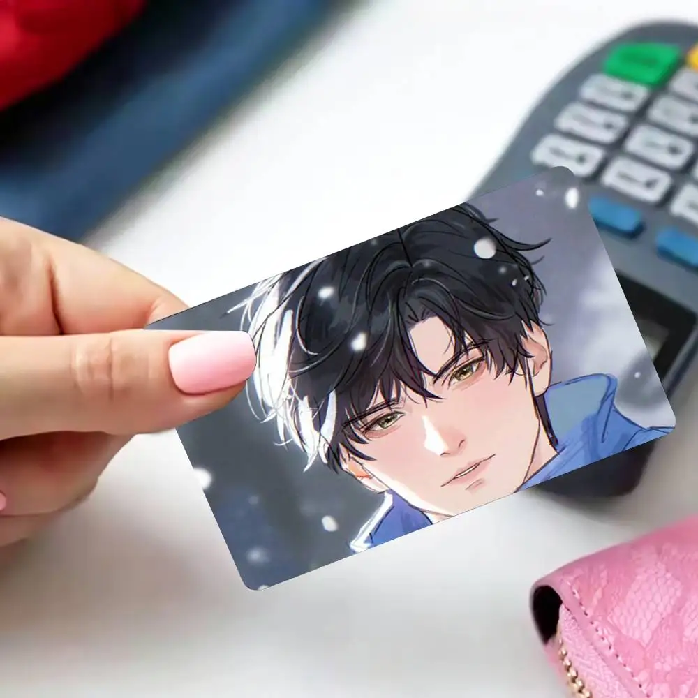Doctor Z-Zayne Love and Deepspace   4pcs 1Set Card Stickers Small Waterproof Chip 4PCS Card Sticker Anti-Scratch