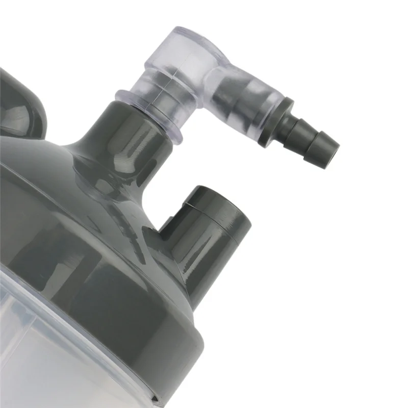 FZFZ 2X Oxygen Generator Humidifier Bottles, Replacement Practical Reusable Oxygen Concentrator Humidifier, Plastic Durable B