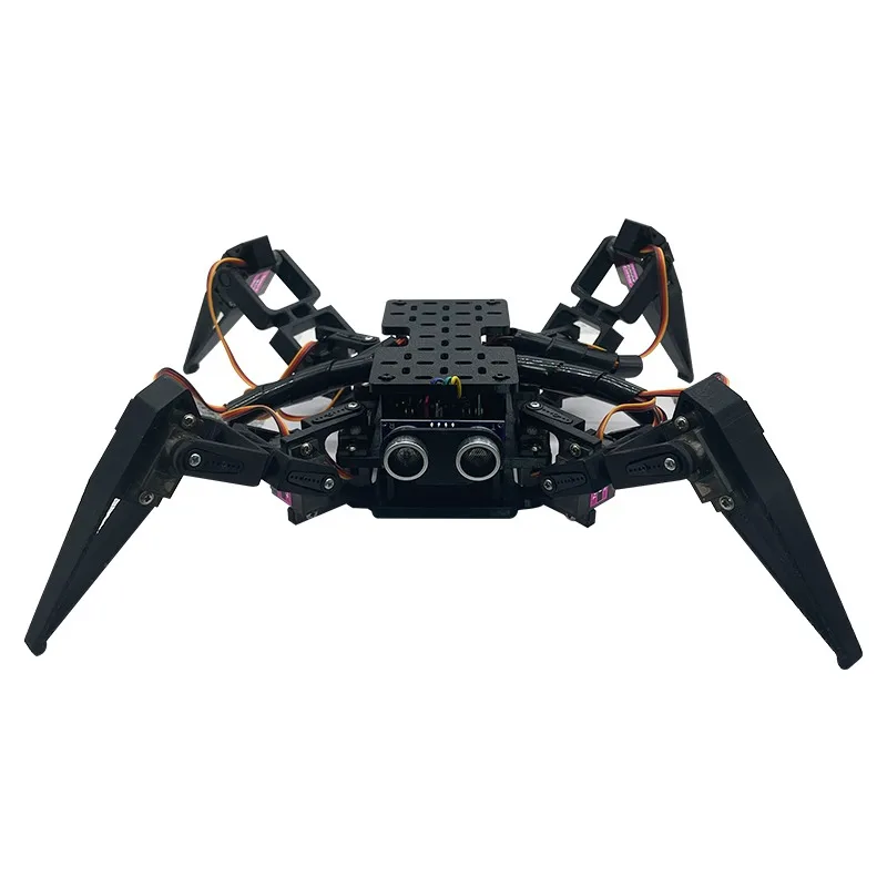 ESP32 Spider Robot Kit 12DOF STEM Educational Robot with App/Voice Control, Obstacle Avoidance, Arduino Coding for University