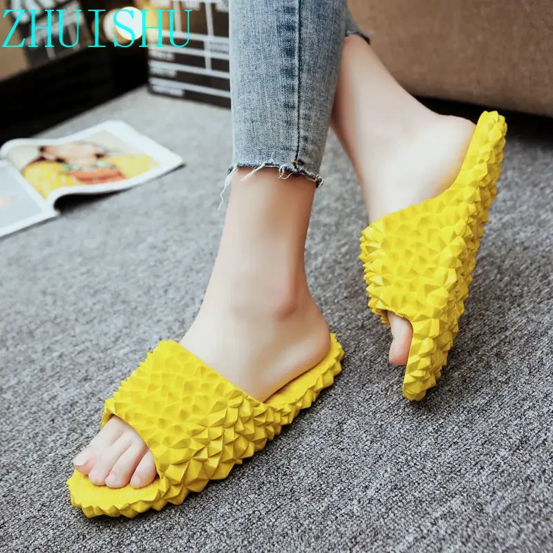 New All-match Durian Sandals and Slippers Female Beach Parent-child Wear Soft-soled Slippers Fashion Zapatos Para Mujer 2023