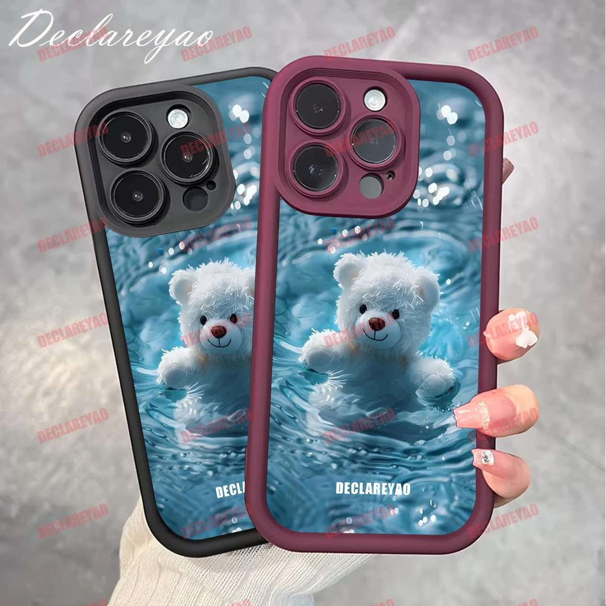 DECLAREYAO Luce Opaca Sottile TPU Morbida Coque Per Samsung Galaxy A33 Core A21S M13 M34 A06 A50S A12 A34 A03S Custodia Antiurto