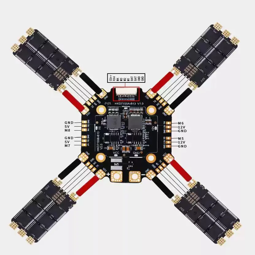 Hakrc 120A 12S Four…