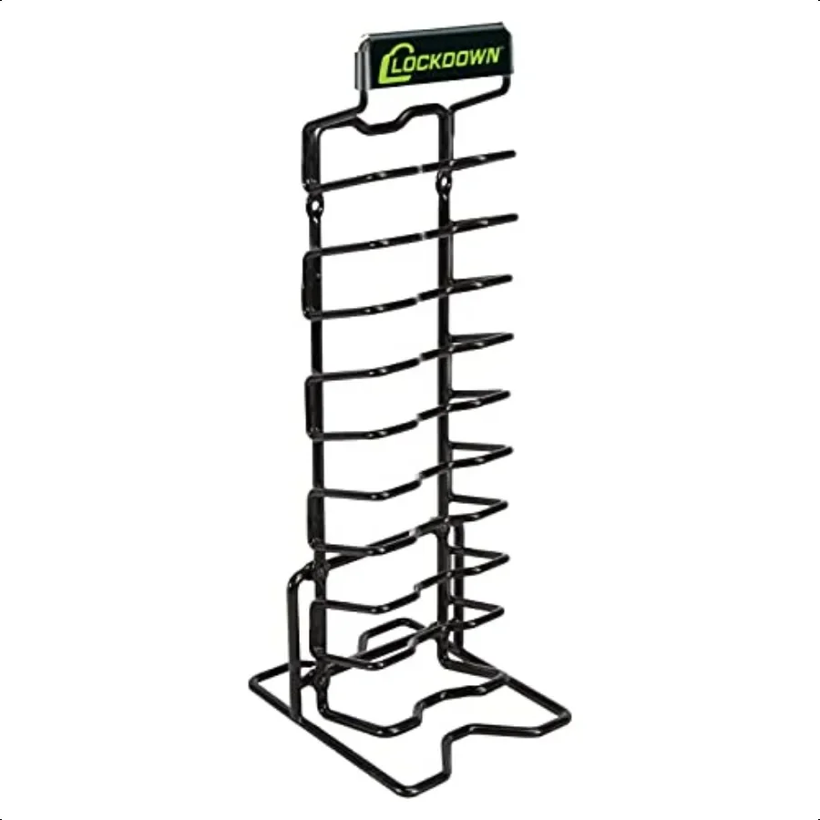 

Magazine Rack with Vinyl Coating and Steel Frame for Gun Vault Organization Storage and Security