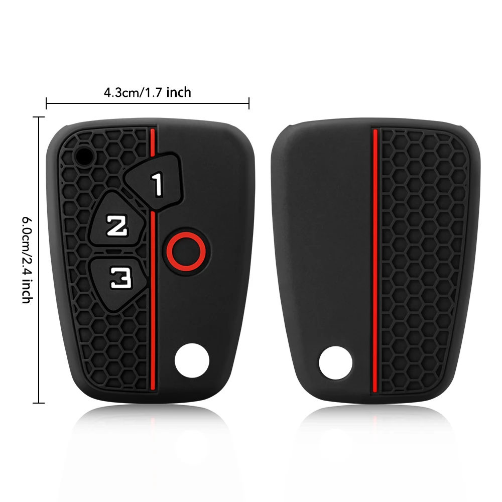 Silicone Car Key Fob cover Case Holder For Chevrolet captiva 2017 Spark Onix Volt Aveo Sonic Keyless Protect Accessories