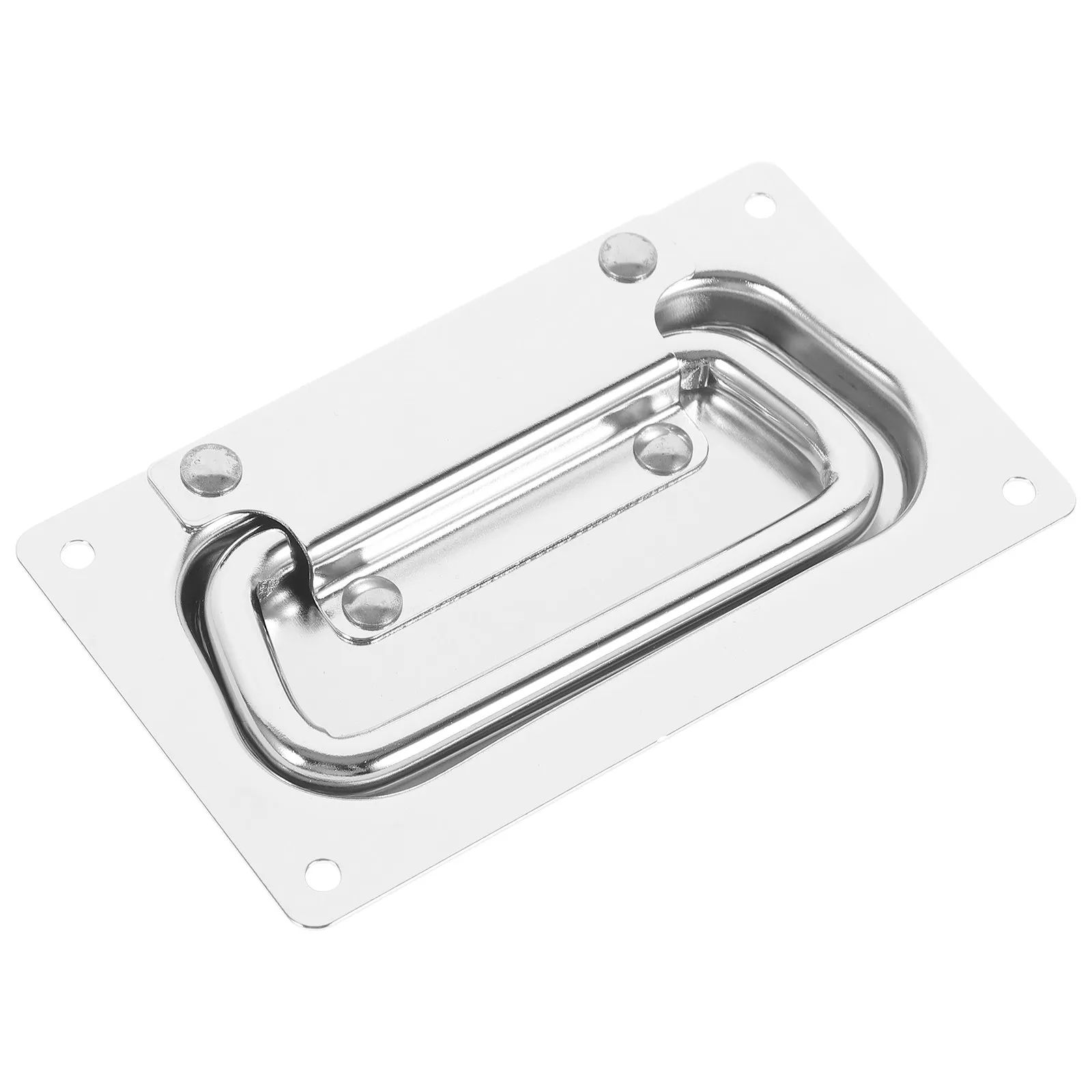 Metal Heavy Duty Toolbox Handle Chest Pull Replacement Mount Handle for Box Container Case Hardware Smooth Comfortable Grip