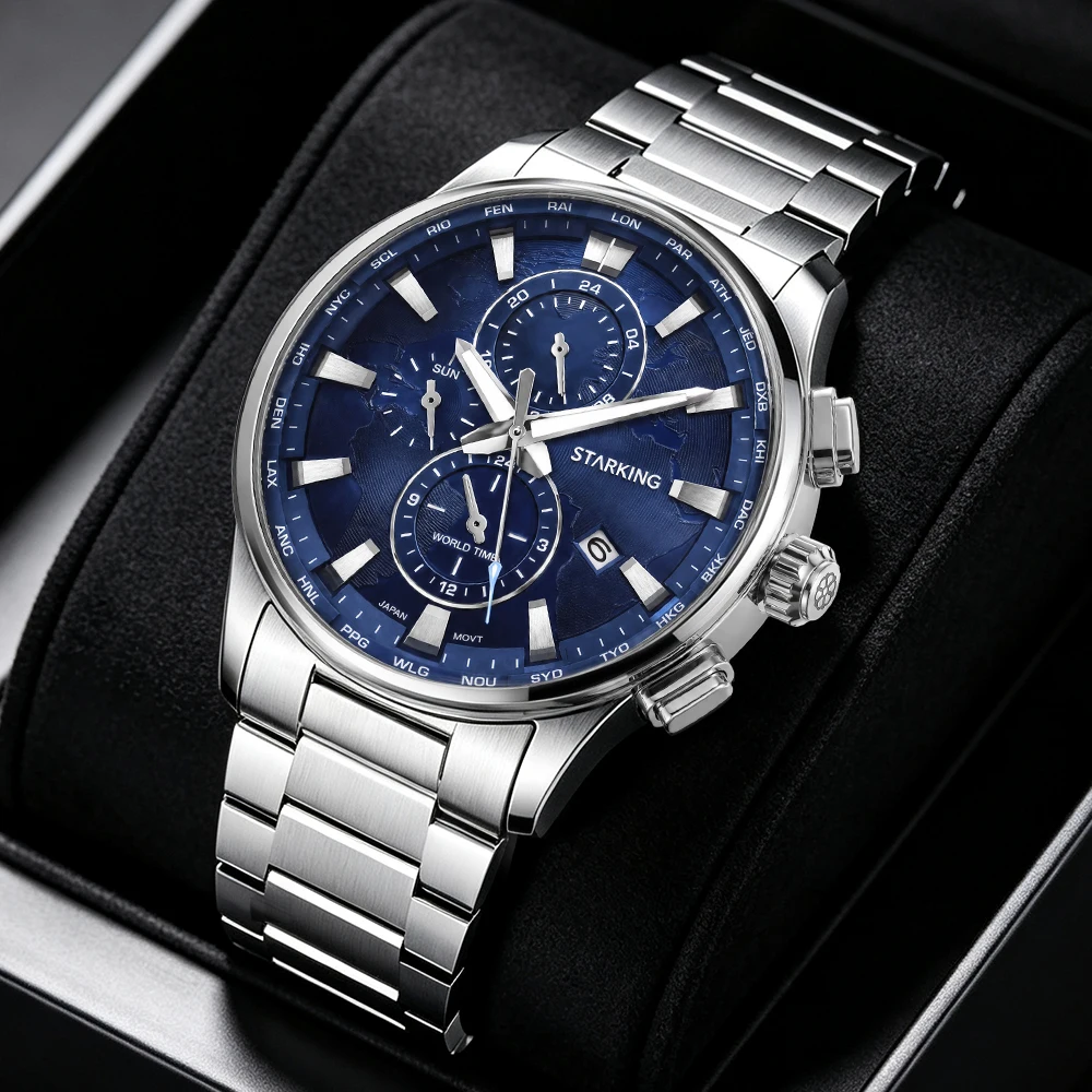 Reloj de Cuarzo de Lujo STARKI - Cartier Watch Tank reseña y precio
