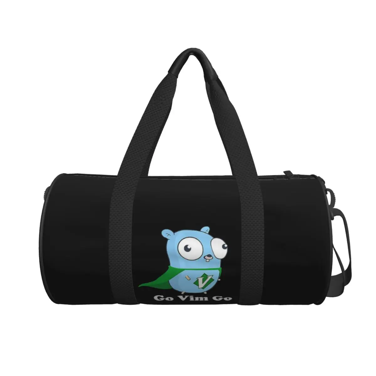

The Go Gopher Golang Vim Go Большая спортивная сумка Многофункциональная дорожная сумка Duffle Сумки Сумка для фитнеса