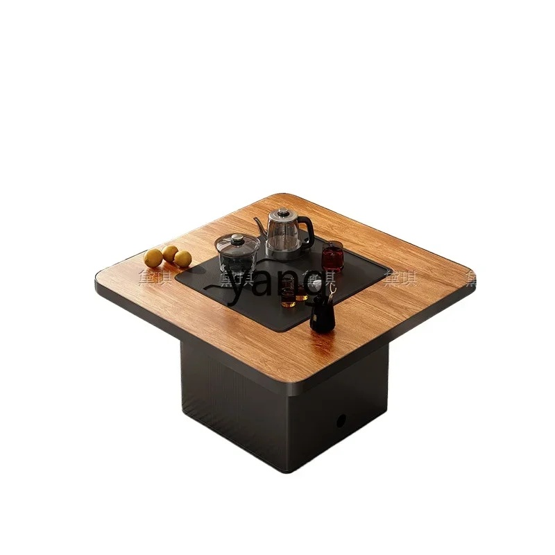

XYY balcony tea table modern light luxury solid wood tea table household small tea table